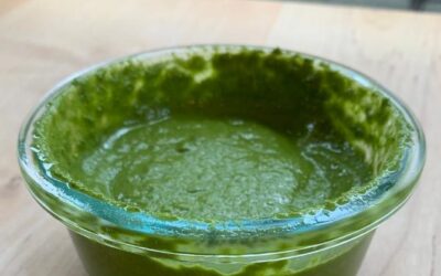 How to make the best dairy-free, nut-free pesto!